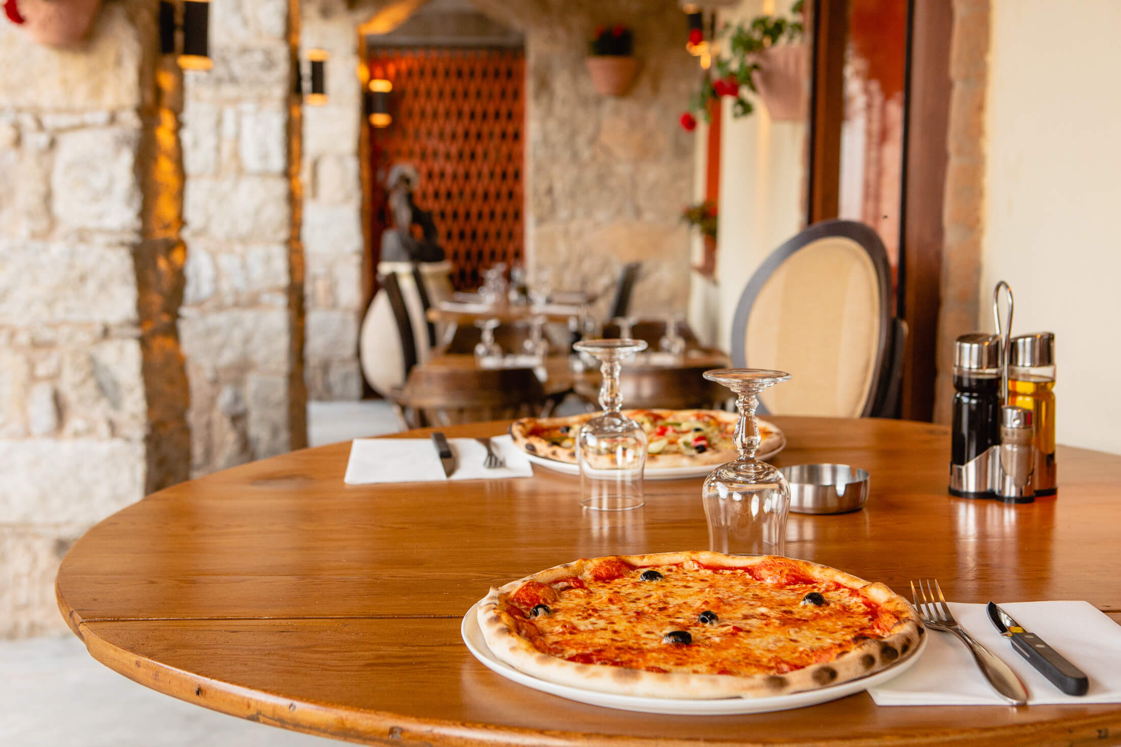 Un restaurant à Zonza en Corse